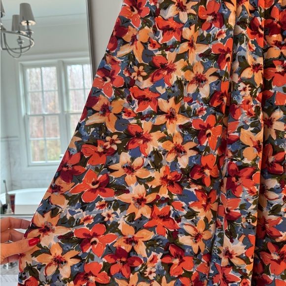 Floral Maxi Skirt and Top Set — 2 piece set - Picture 3 of 5